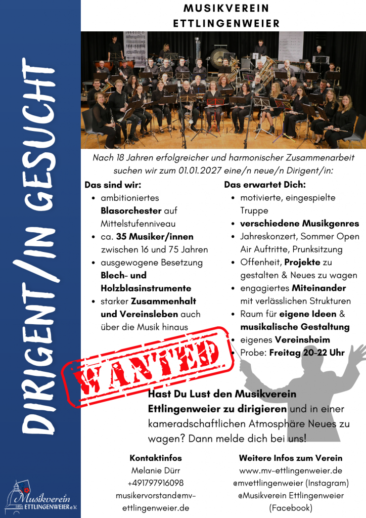 Dirigent gesucht